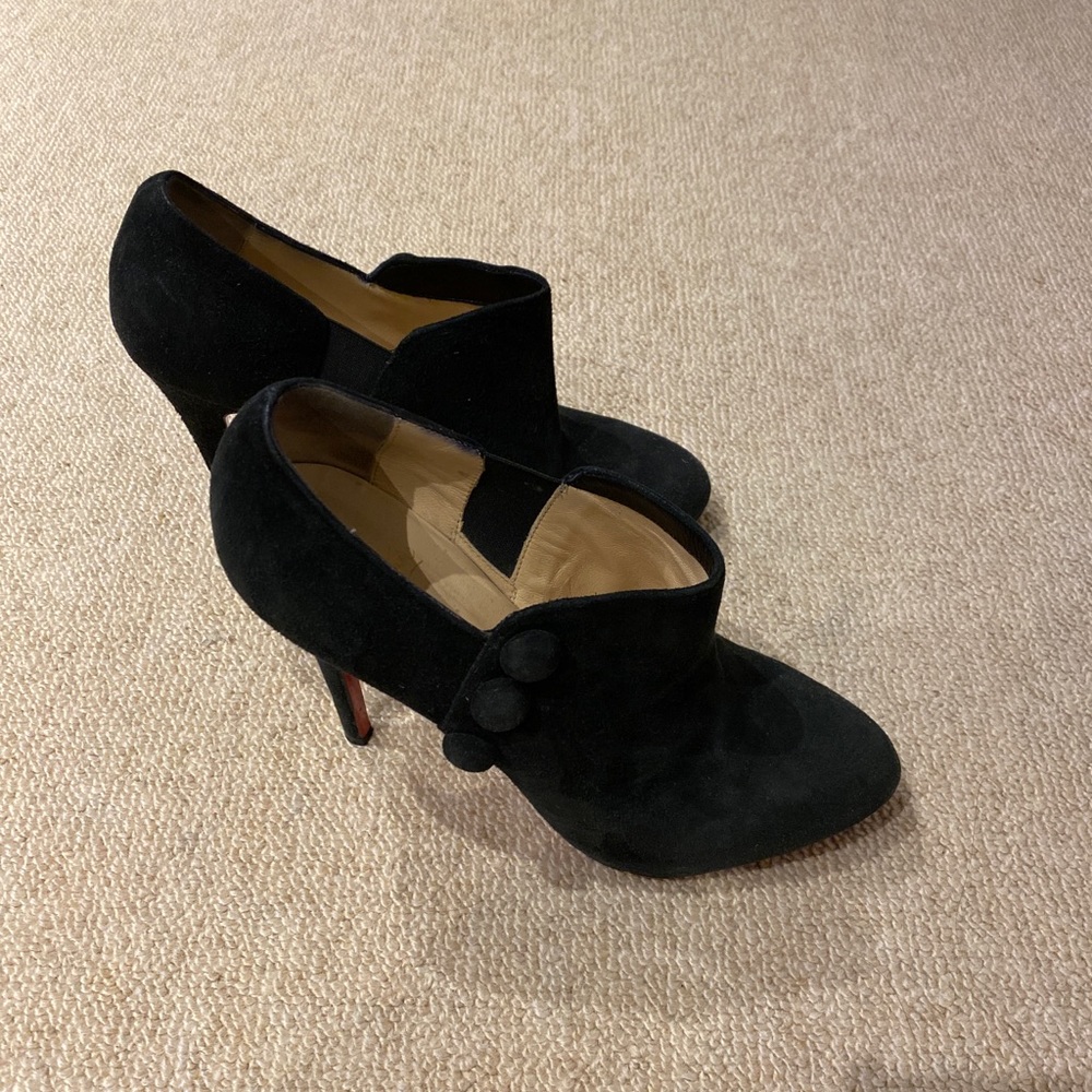 Christian Louboutin Ankle boots heels Suede